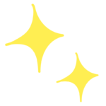 キラキラ白い影