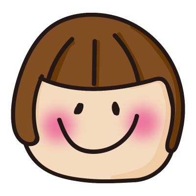 おかっぱの女の人