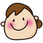 まとめ髪の女の人