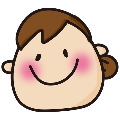 まとめ髪の女の人