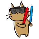 VRで遊ぶゆるいねこ