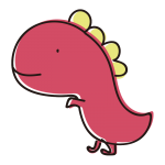 恐竜のぬいぐるみ