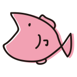 ゆるいさかな赤