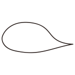 柔らかい吹き出し