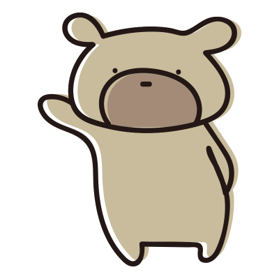 ご案内するゆるいくま