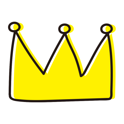 王冠の無料 フリー イラスト かわいい手描きの無料素材 てがきっず 保育園 小学校 介護施設にぴったりのフリー素材イラスト