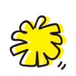 黄色いポンポン