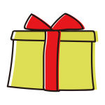 黄色いプレゼント