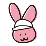 白組のゆるいうさぎ