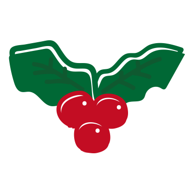 クリスマス赤い実の飾り2