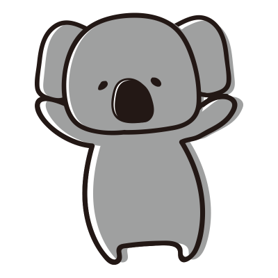 両手を上げたゆるいコアラの無料 フリー イラスト かわいい手描きの無料素材 てがきっず 保育園 小学校 介護施設にぴったりのフリー素材イラスト 両手を上げたゆるいコアラの無料 フリー イラスト かわいい手描きの無料素材 てがきっず 保育園 小学校 介護施設にぴったりのフリー素材イラスト