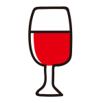 シャンパングラスロゼ