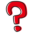はてなマーク赤
