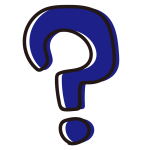 はてなマーク青