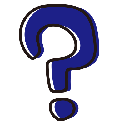 はてなマーク青