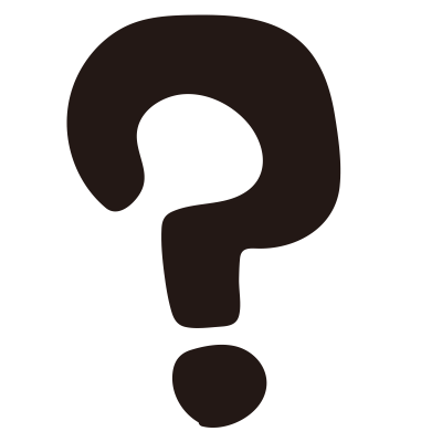 はてなマーク黒