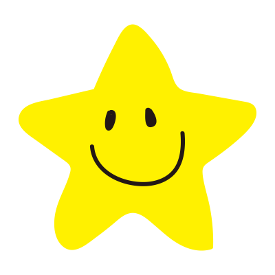 角丸の笑顔の星2