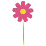 1本のコスモス1