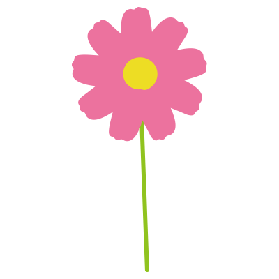 1本のコスモス2