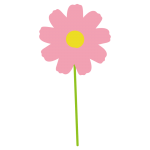 1本のコスモス3