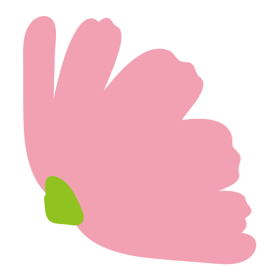 横向きのコスモス3