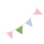 カラフルなガーランド