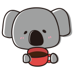 一息つくゆるいコアラ