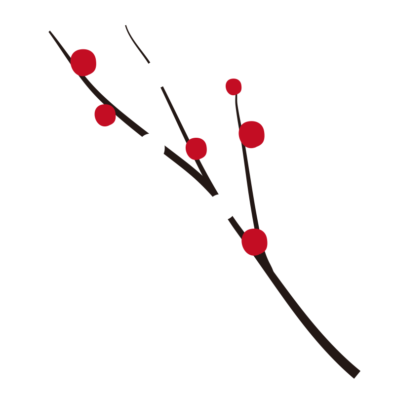 美しい花の画像 新着梅の枝 イラスト