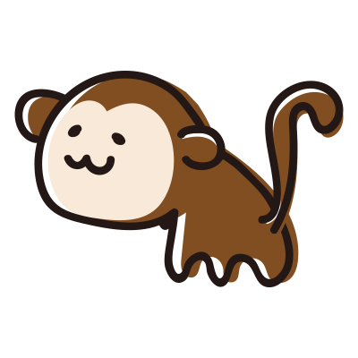 【切ない動物シリーズ】さる