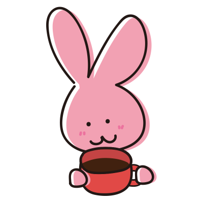 一息つくゆるいうさぎ