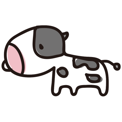 【切ない動物シリーズ】うし