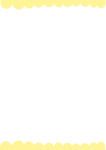 黄色のふわふわ上下の枠（A4縦）
