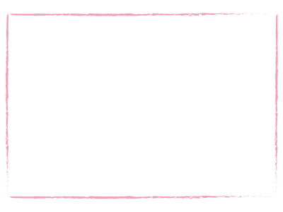 ピンクのクレヨンで描いた枠