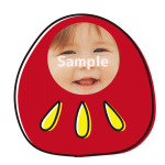 【顔はめ】だるま