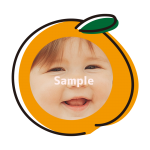 【顔はめ】みかん