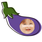 【顔はめ】なす