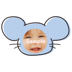 【顔はめ】ねずみ