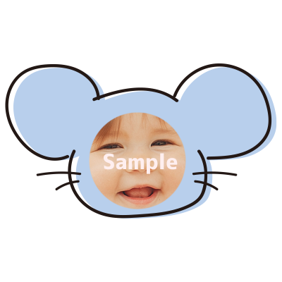 【顔はめ】ねずみ