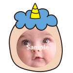 【顔はめ】青鬼（角1本）