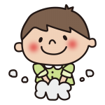 手洗いをする子供（男の子）