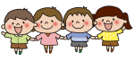 手をつなぐ子供たち2