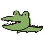 【切ない動物シリーズ】ワニ