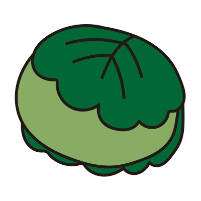 柏餅（緑）1