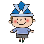 兜をかぶった子供（男の子1）