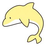 イルカ（黄色）
