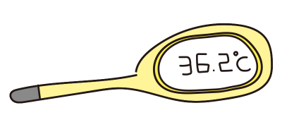 黄色い体温計1