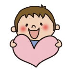 ハートを持つ子供（男の子1）
