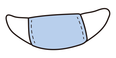 マスク（青）