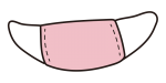 マスク（ピンク）