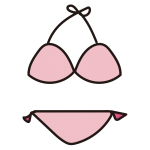 ビキニの水着
